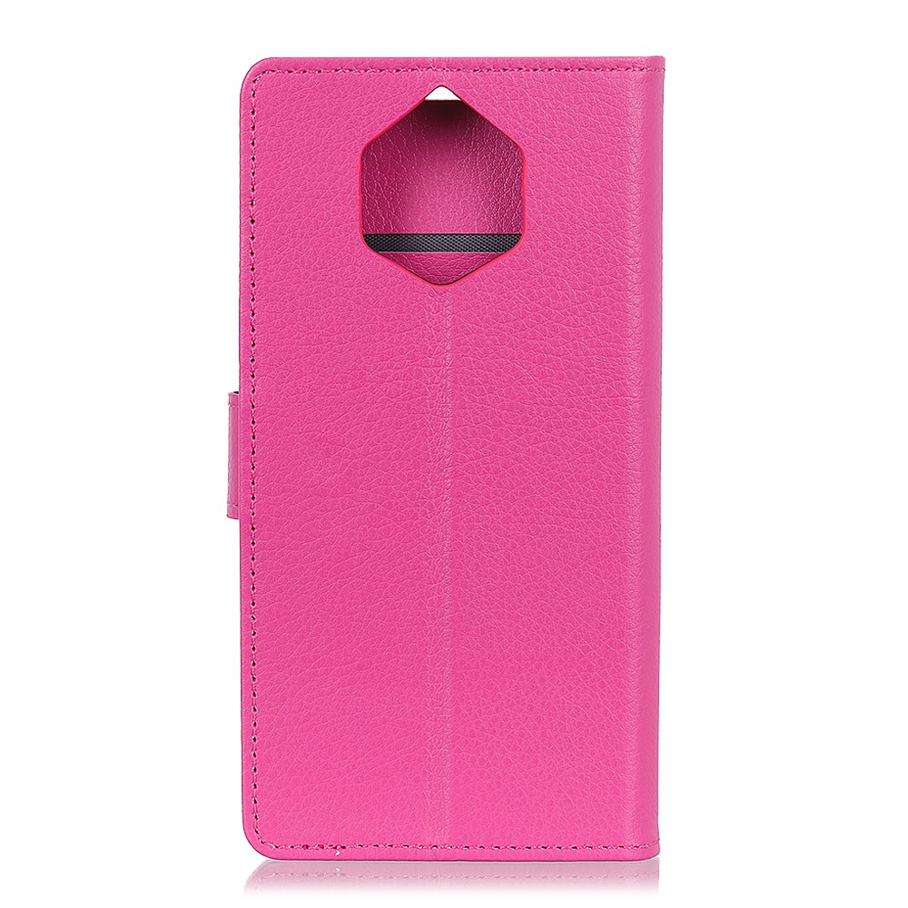  Nokia 9 PureView - Plånboksfodral Litchi - Rosa