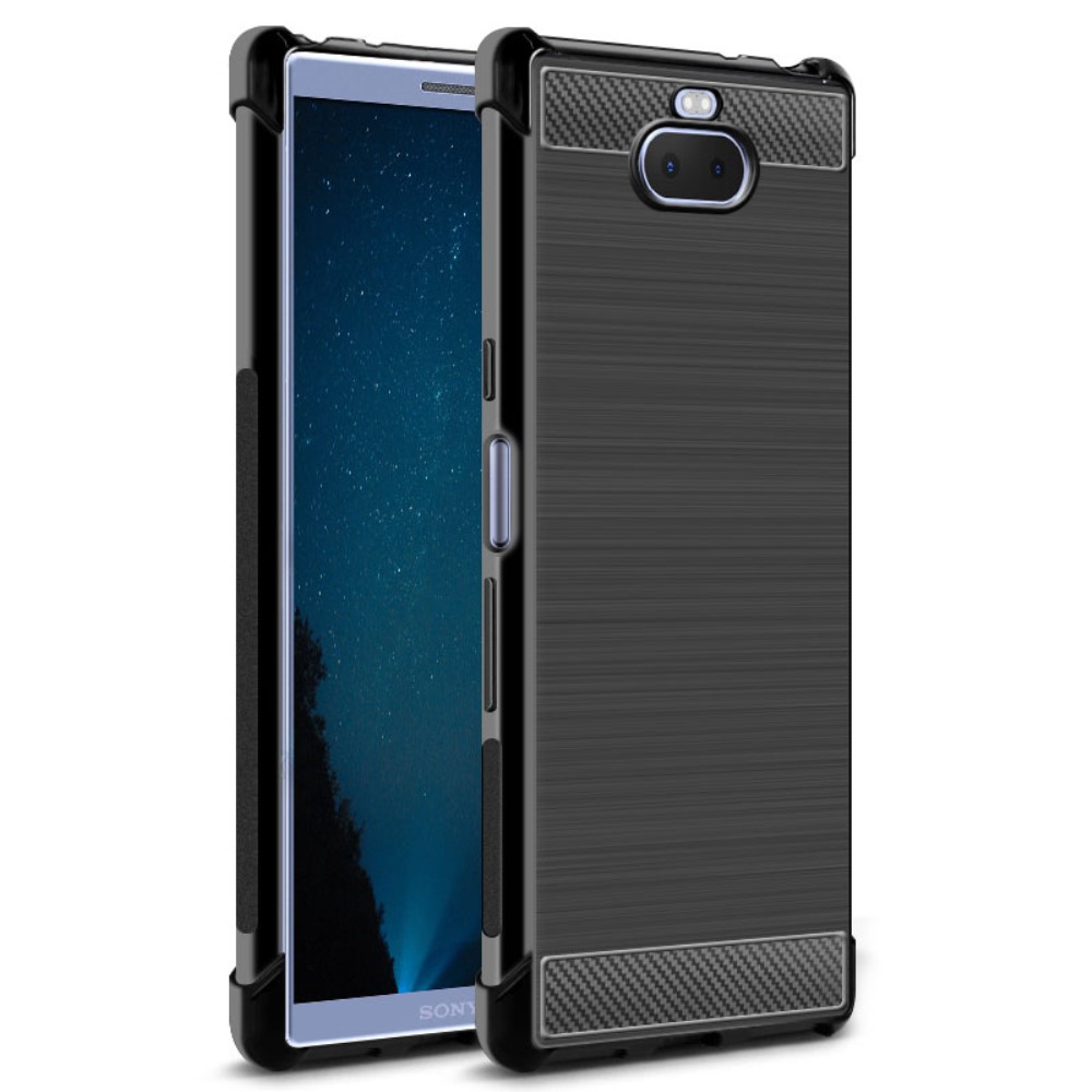 IMAK Sony Xperia 10 - IMAK Vega Airbag TPU Skal - Svart
