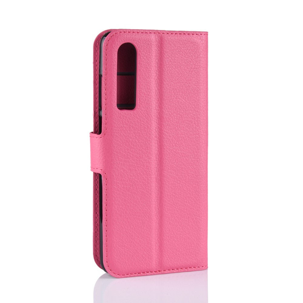 Huawei P30 - Litchi Plånboksfodral - Rosa