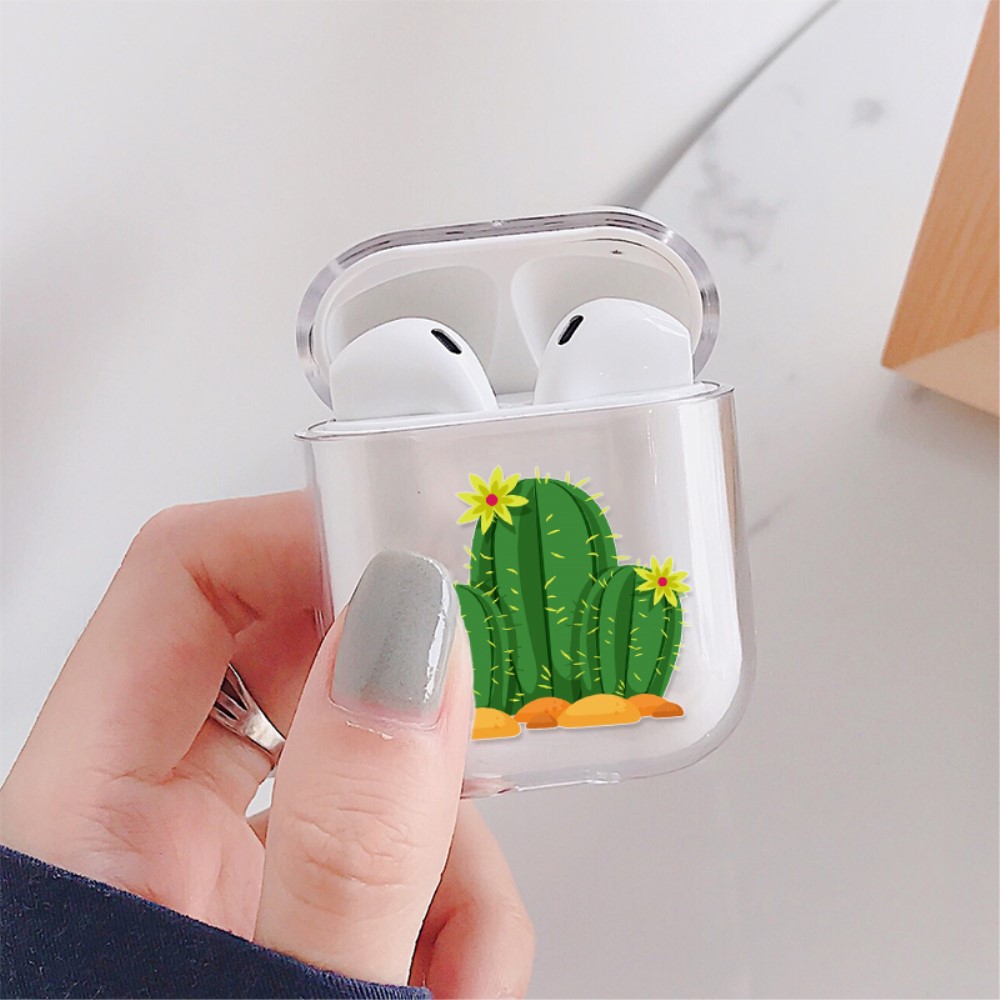  AirPods skyddsskal med motiv - Kaktus