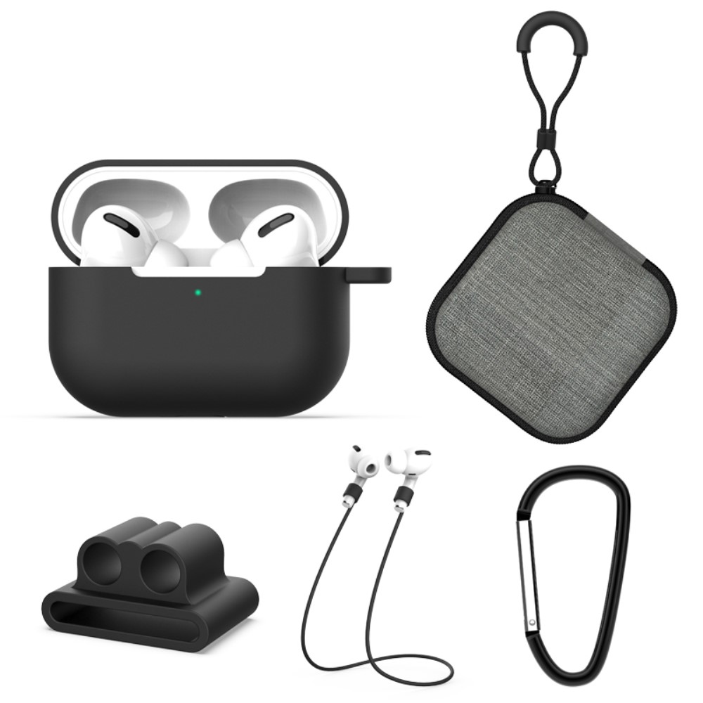  Komplett paket för dina AirPods Pro - Svart