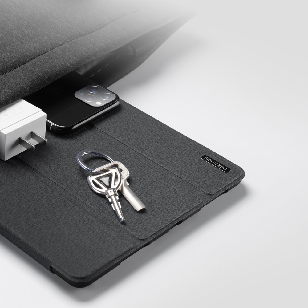 DUX DUCIS iPad Pro 11 (2018/2020) - DUX DUCIS DOMO Tri-Fold med pennhållare - Svart