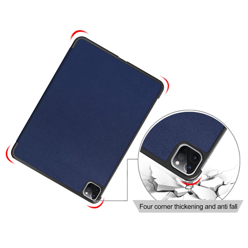  iPad Air 2026-2020 / Pro 11 Fodral Tri-Fold Med Pennhållare