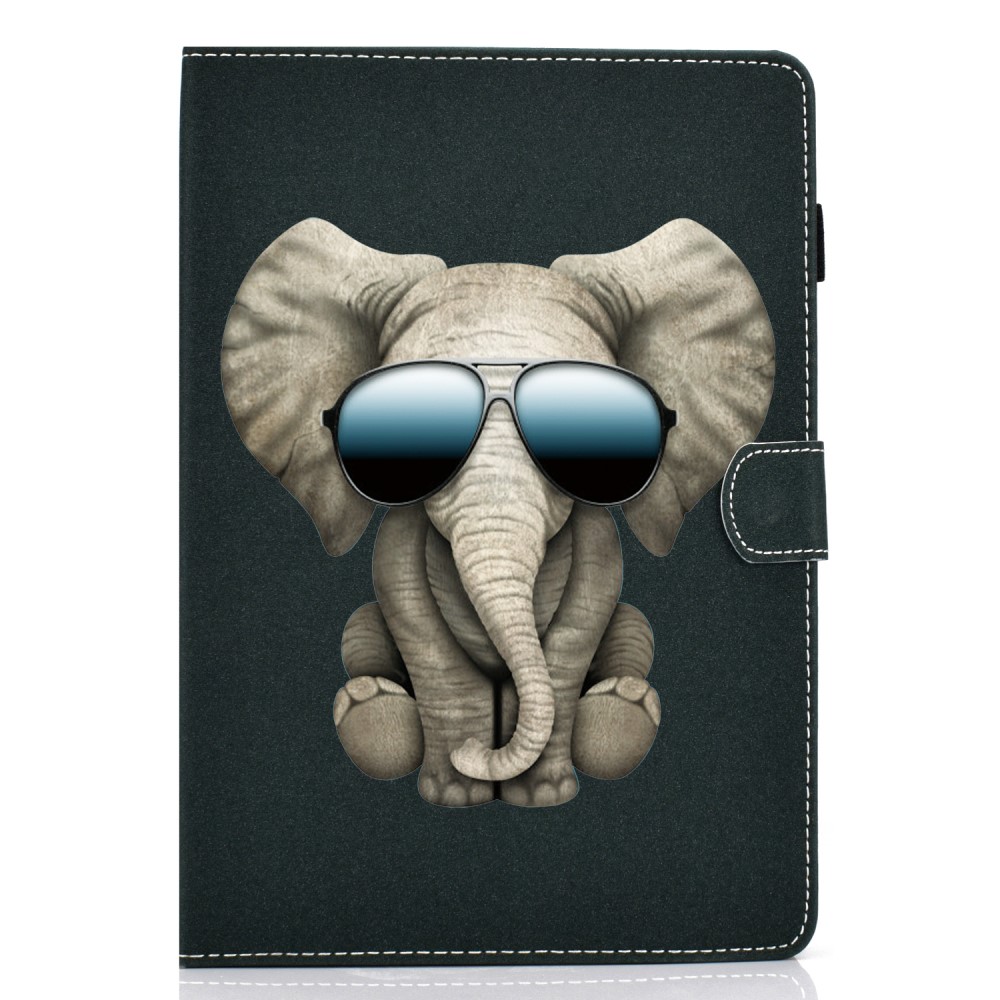  iPad Air 2026-2020 / Pro 11 Fodral Case Stand Elefant