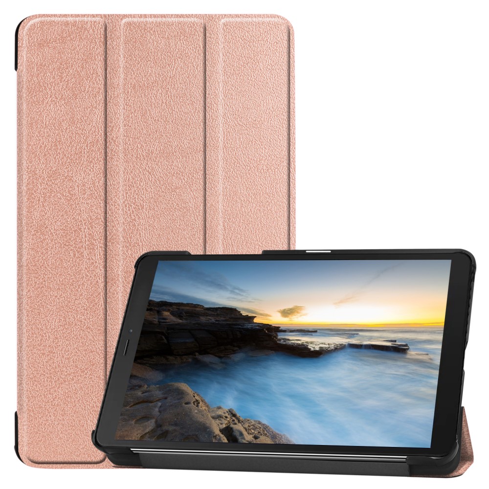  Samsung Galaxy Tab A 8.0 - Tri-Fold Fodral - Roséguld
