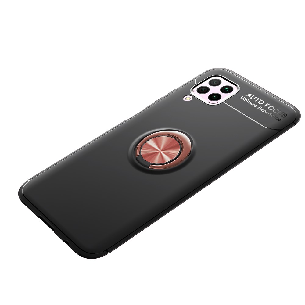  Huawei P40 Lite - Kickstand Ringskal - Svart/Rosé