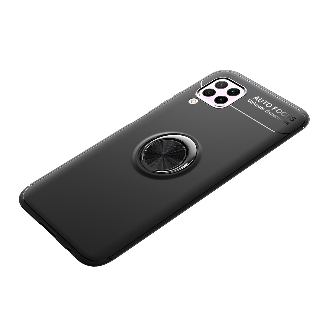  Huawei P40 Lite - Kickstand Ringskal - Svart