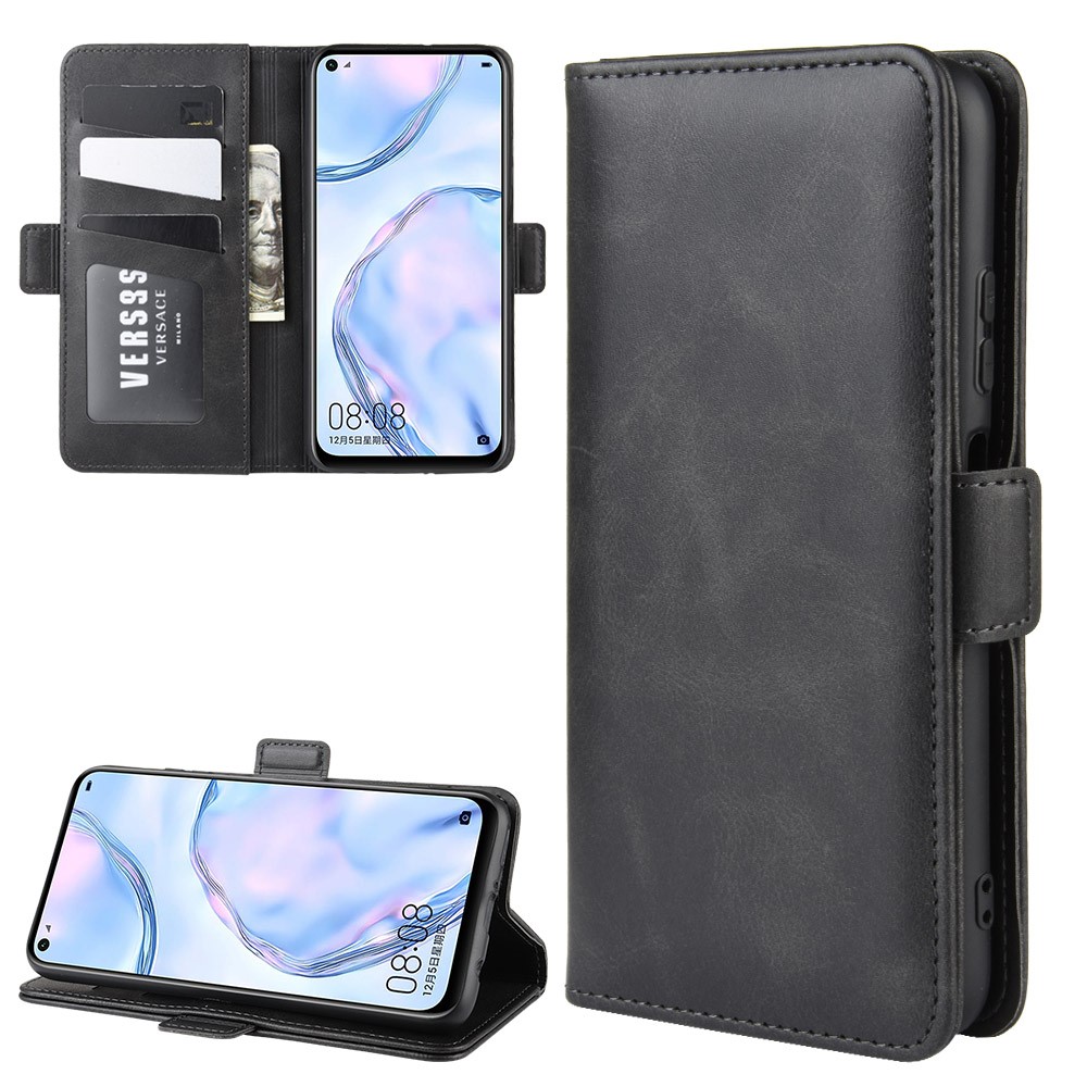  Huawei P40 Lite - Plånboksfodral - Svart