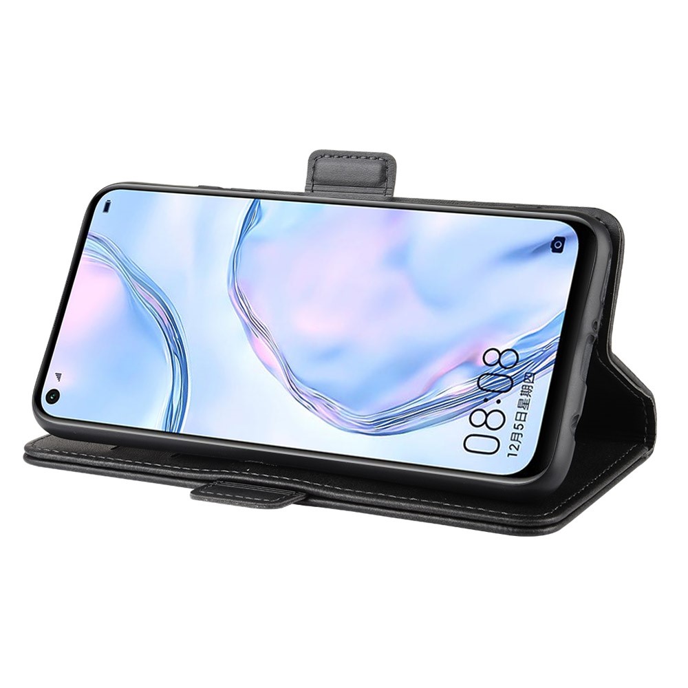 Huawei P40 Lite - Plånboksfodral - Svart