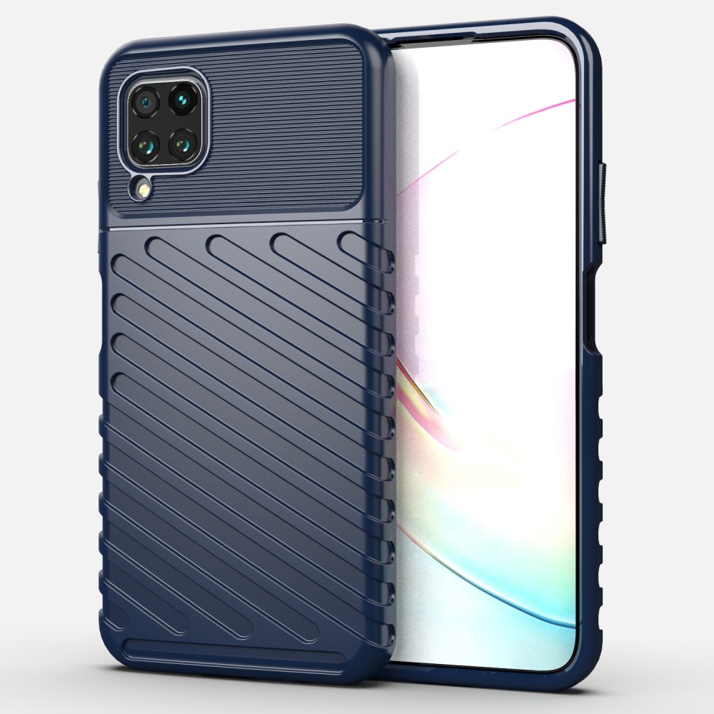  Huawei P40 Lite - Twill Skal - Mörk Blå