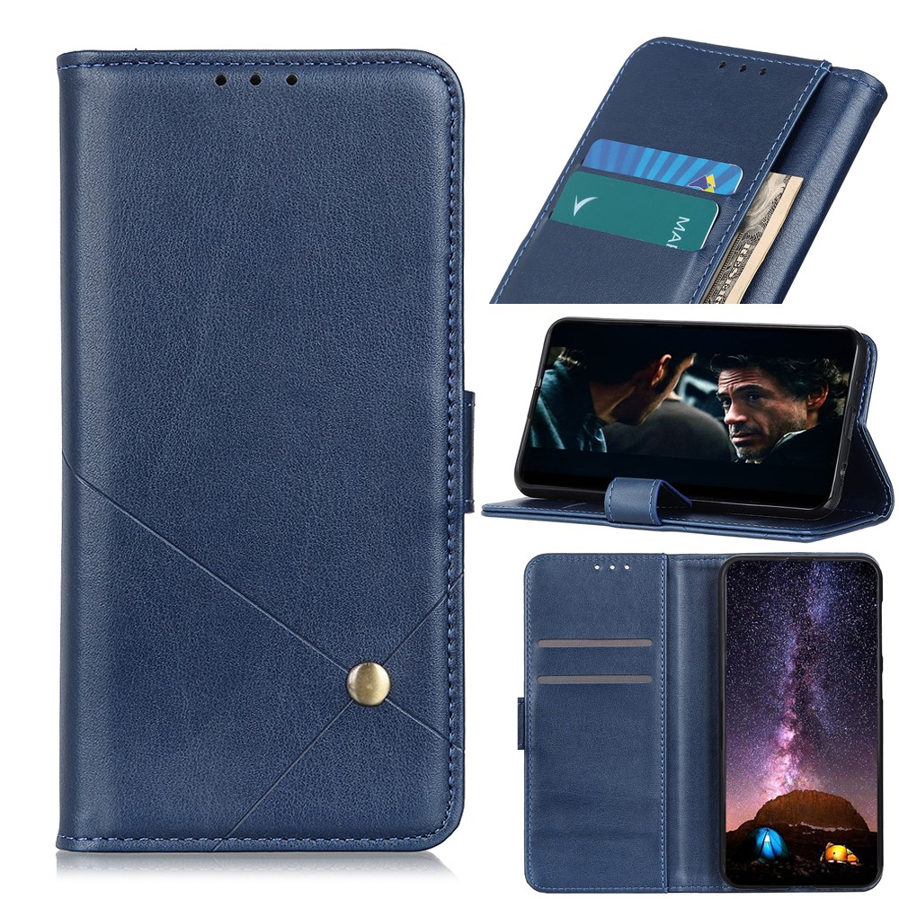  Huawei P40 - Plånboksfodral - Mörk Blå
