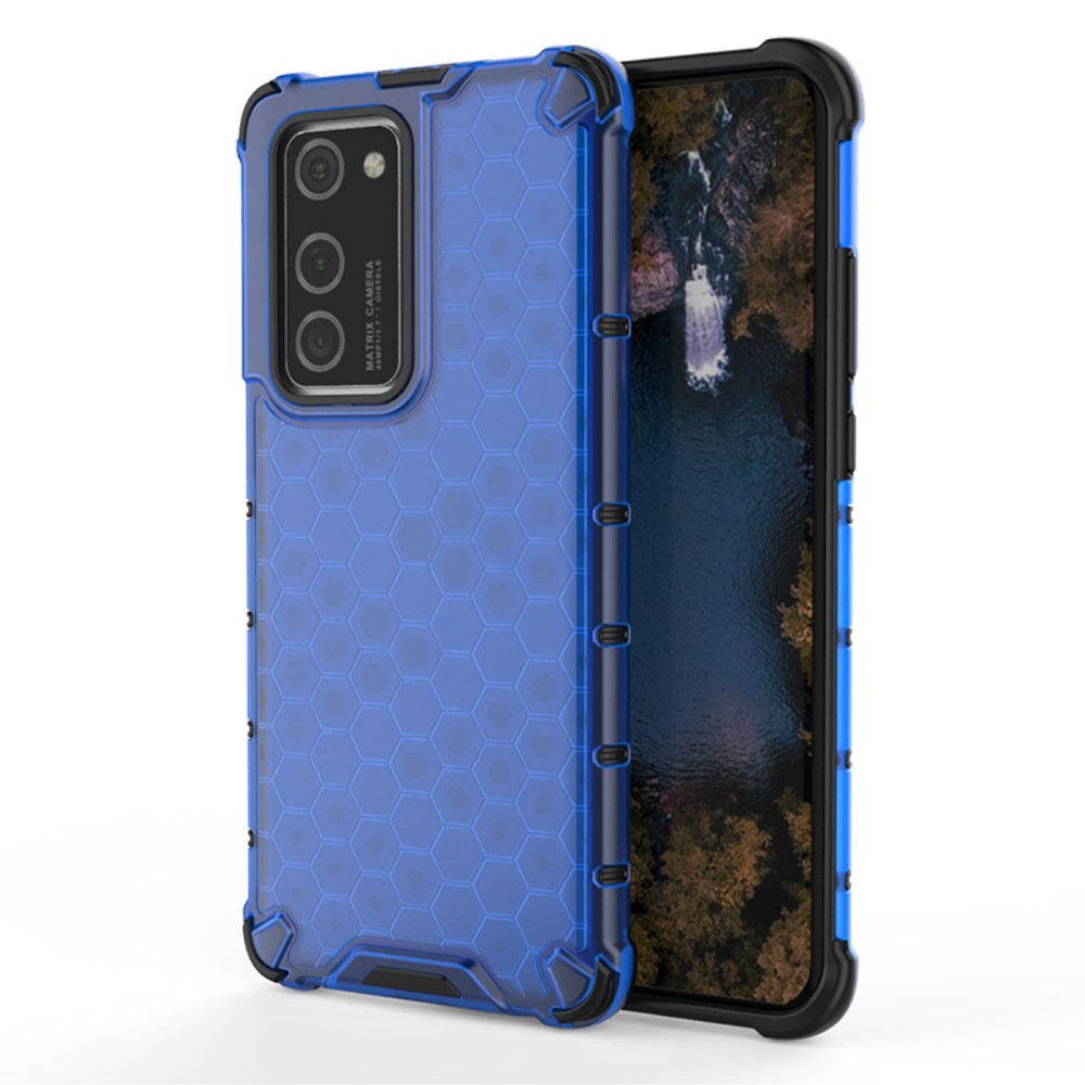  Huawei P40 Pro - Armor Honeycomb Textur - Blå