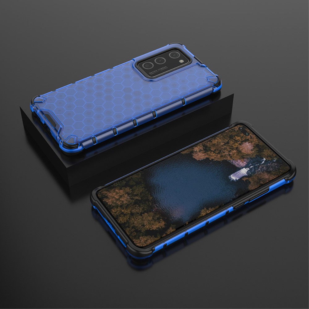  Huawei P40 Pro - Armor Honeycomb Textur - Blå