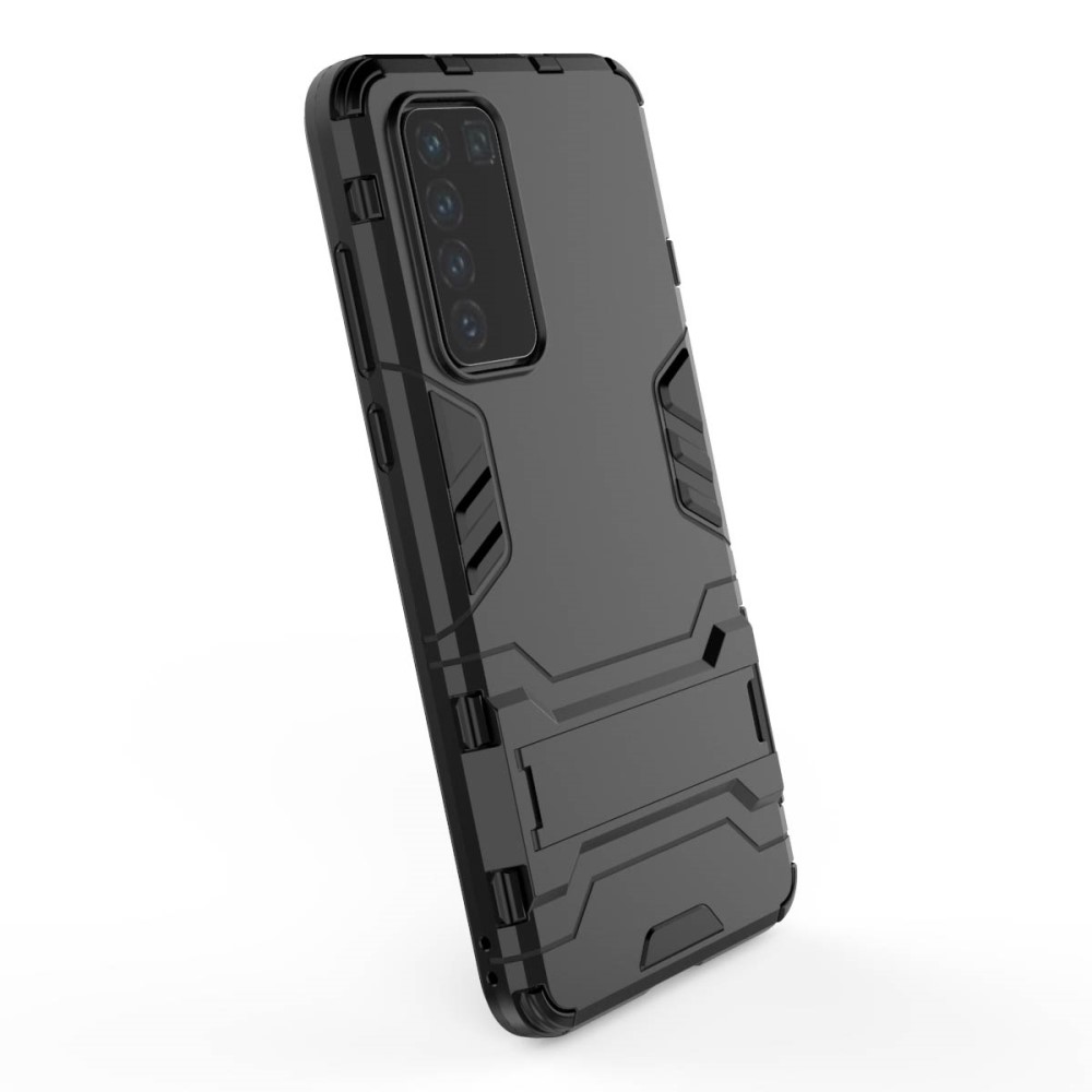  Huawei P40 - Hybrid Skal med Kickstand - Svart
