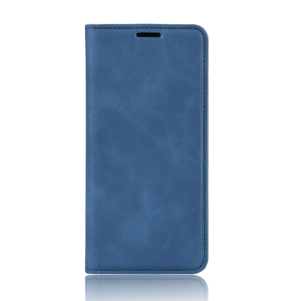  Huawei P40 - Silkeslent Plånboksfodral - Mörk Blå