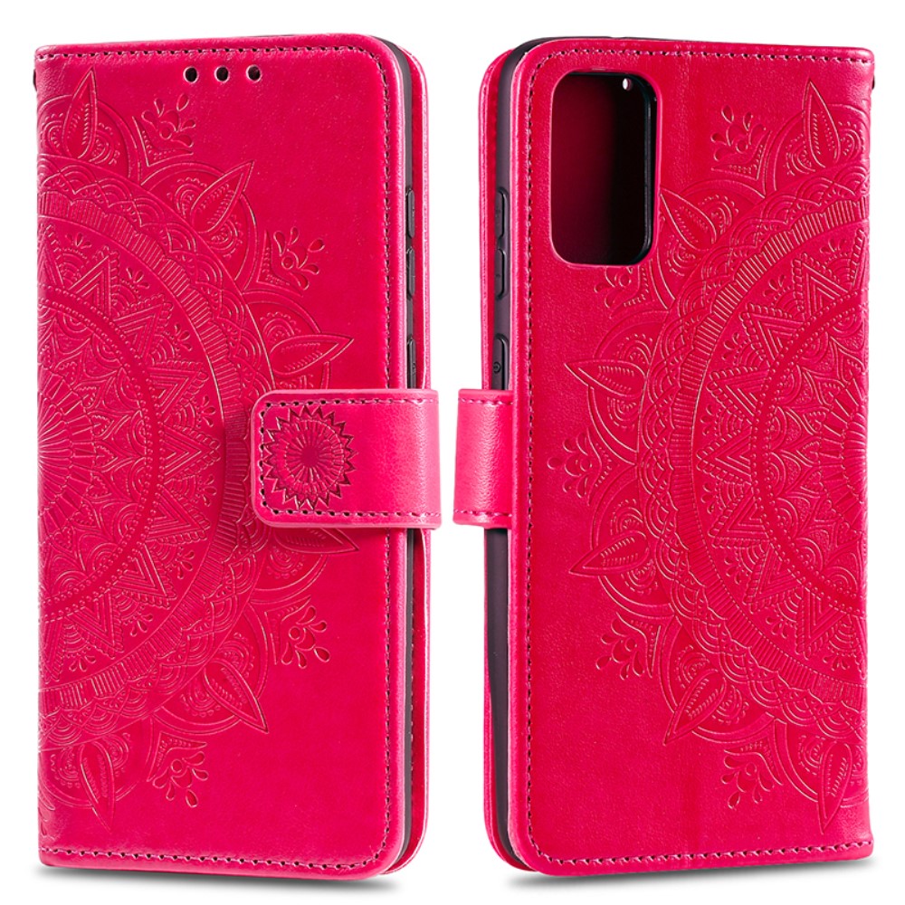  Huawei P40 Pro - Mandala Plånboksfodral - Rosa