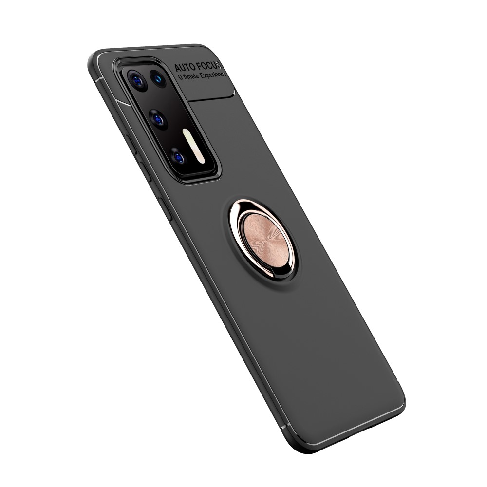  Huawei P40 - Ring Skal - Svart/Roséguld