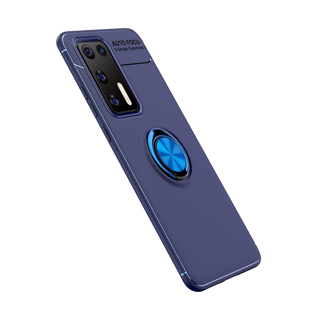  Huawei P40 - Ring Skal - Blå