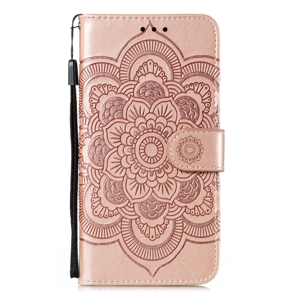  Huawei P40 - Mandala Plånboksfodral - Roséguld