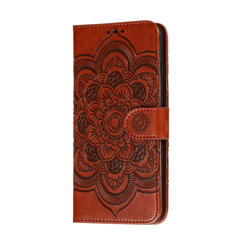  Huawei P40 - Mandala Plånboksfodral - Brun