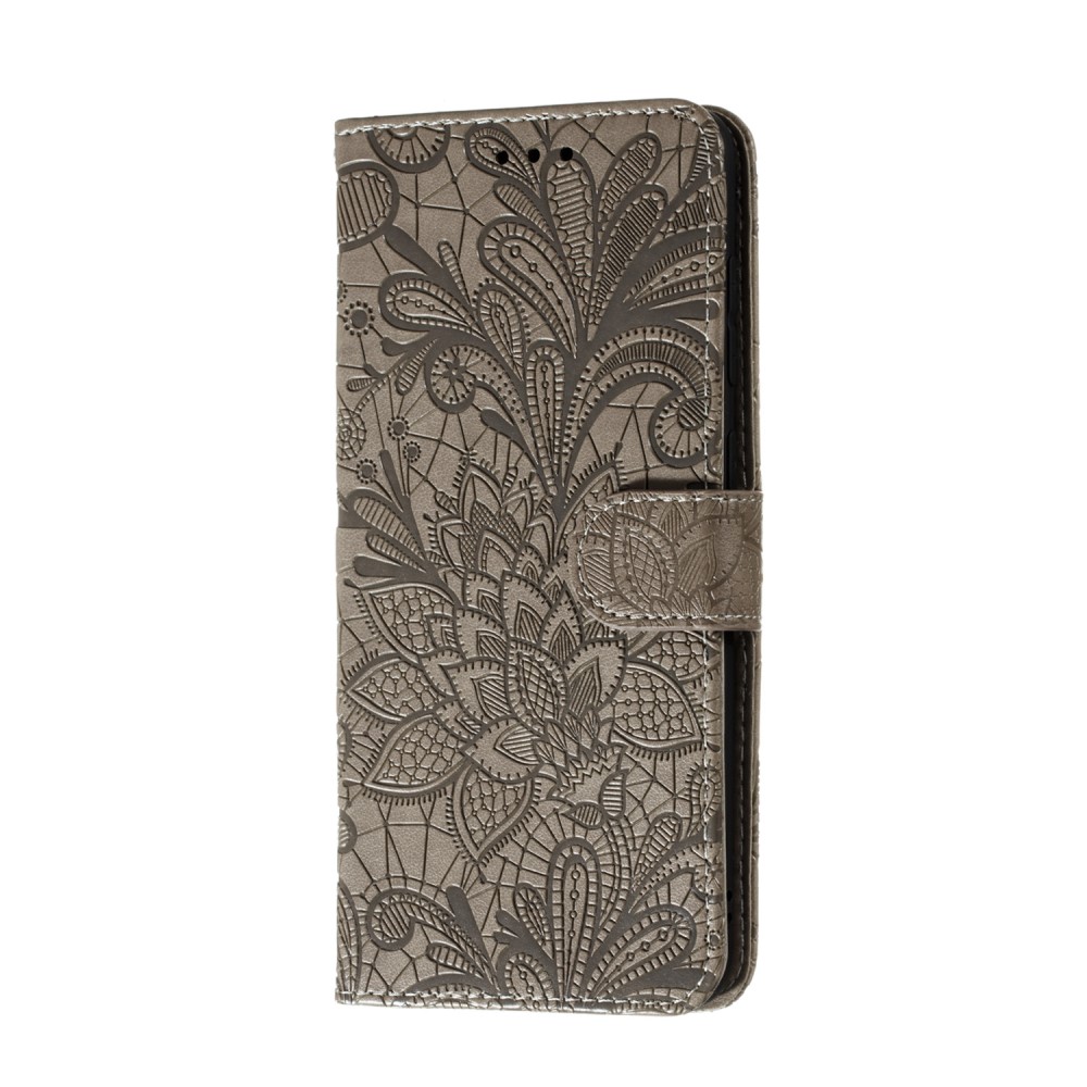  Huawei P40 Pro - Blommigt Mönster - Grå