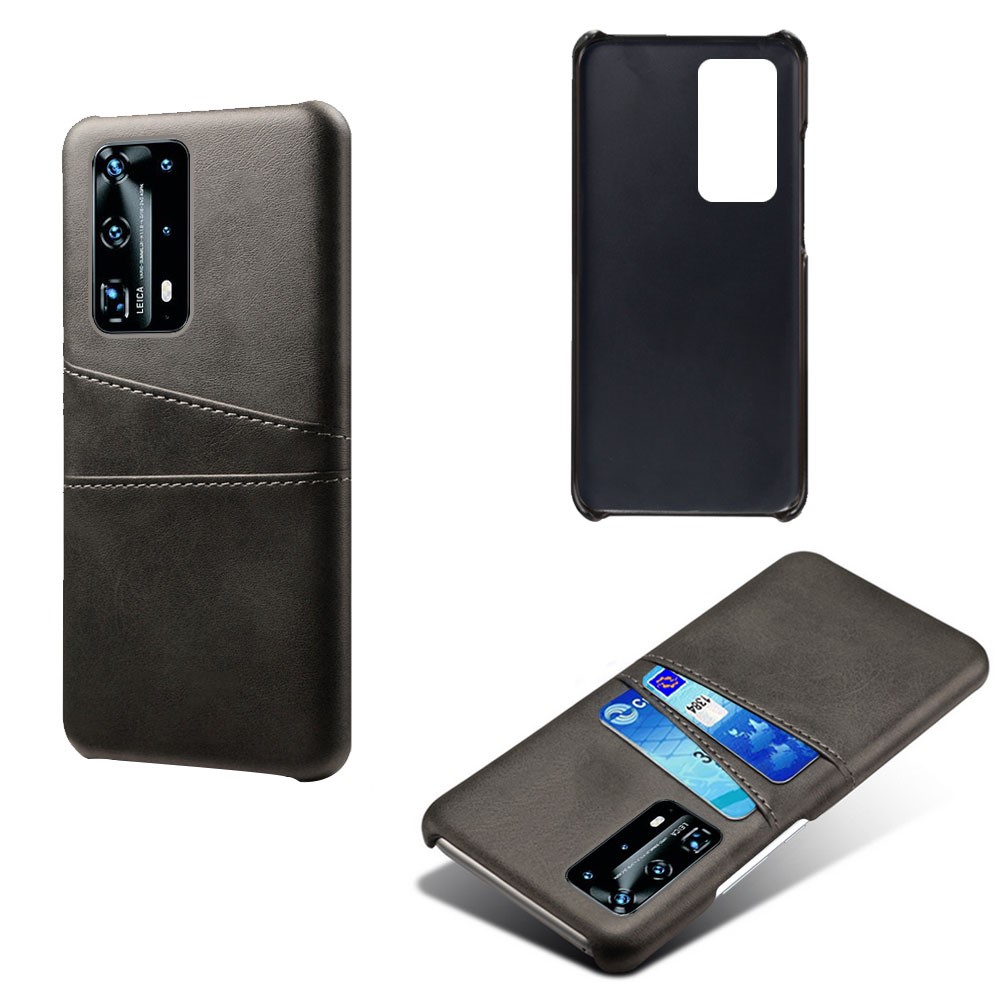  Huawei P40 - Skal med Kortfack - Svart