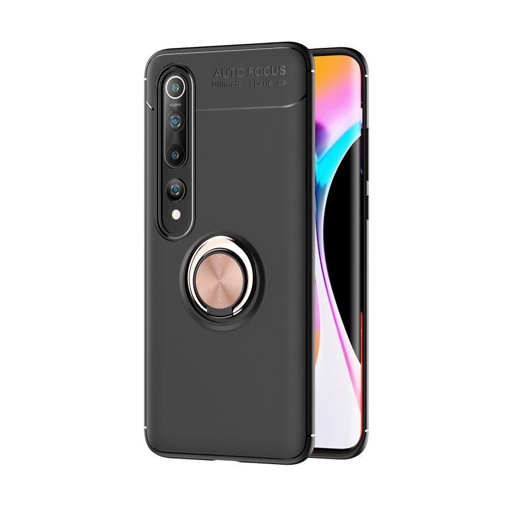  Xiaomi Mi 10 / 10 Pro - Ring Skal - Svart/Rosé