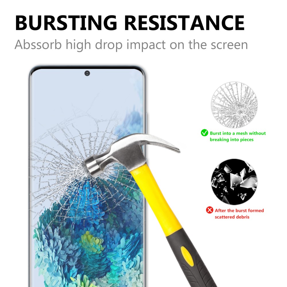  Samsung Galaxy S20 Plus - Heltäckande Härdat Glas