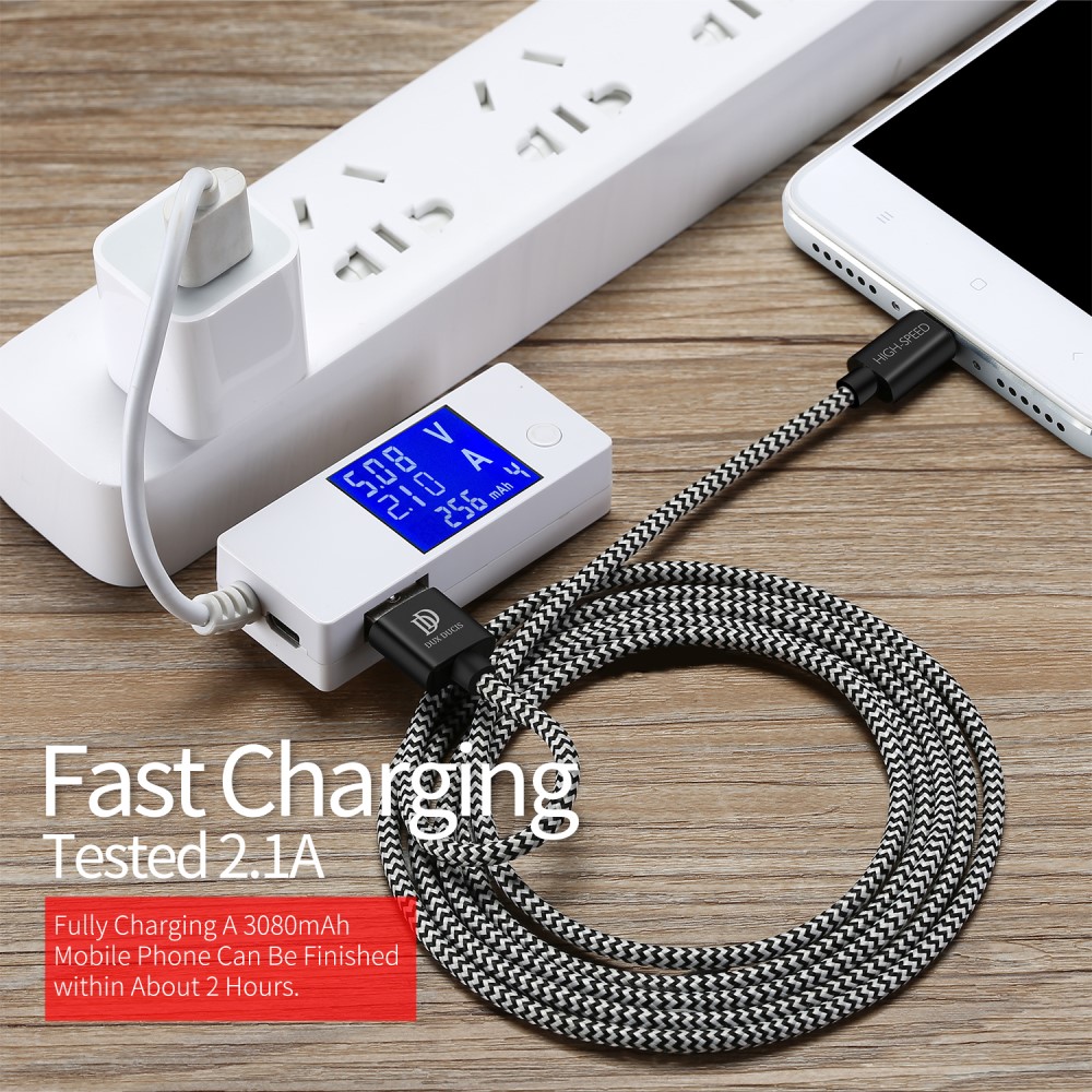 DUX DUCIS DUX DUCIS - 1 Meter MicroUSB Kabel
