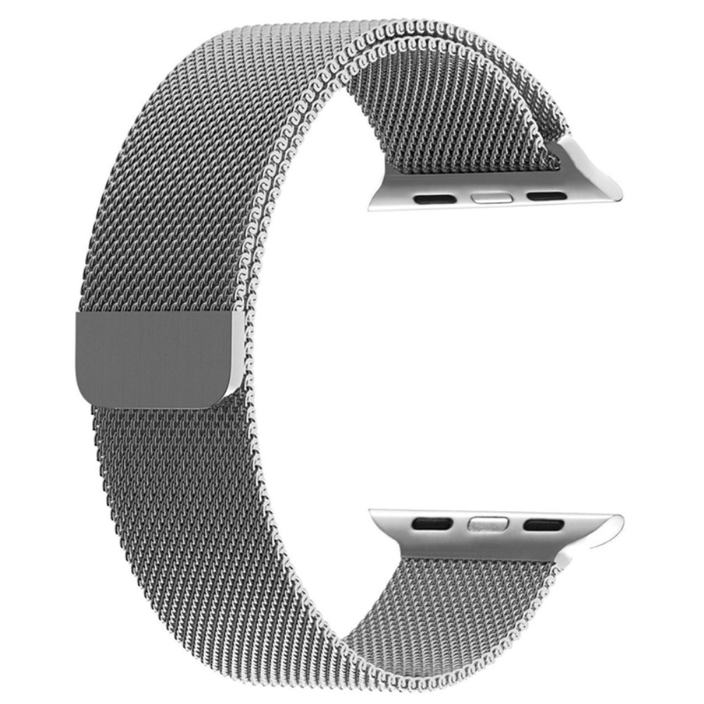  Milanese Loop Metall Armband Apple Watch 42/41/40/38 mm - Silver