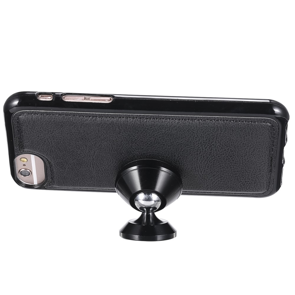  iPhone 6/7/8/SE (2020/2022) - 2in1 Magnet/Plånboksfodral - Svart