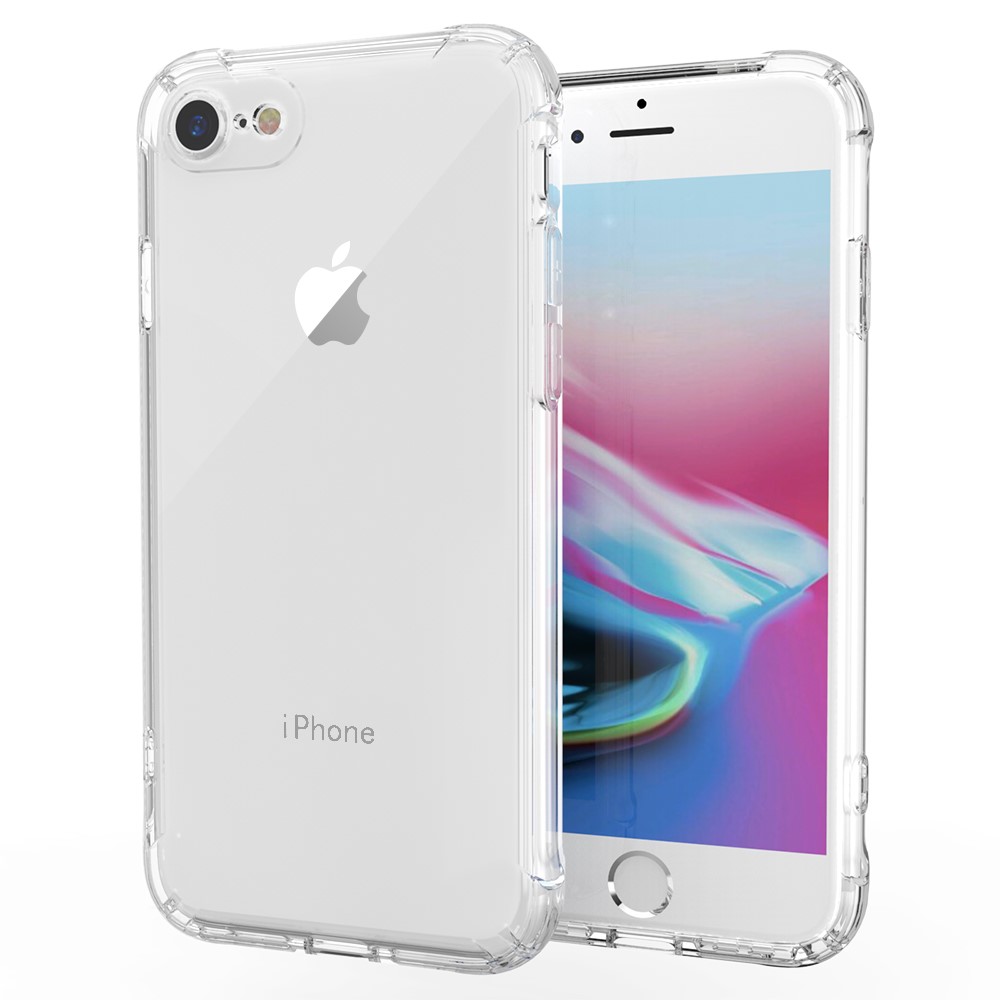  iPhone 7/8/SE (2020/2022) - Shockproof TPU Skal - Transparent