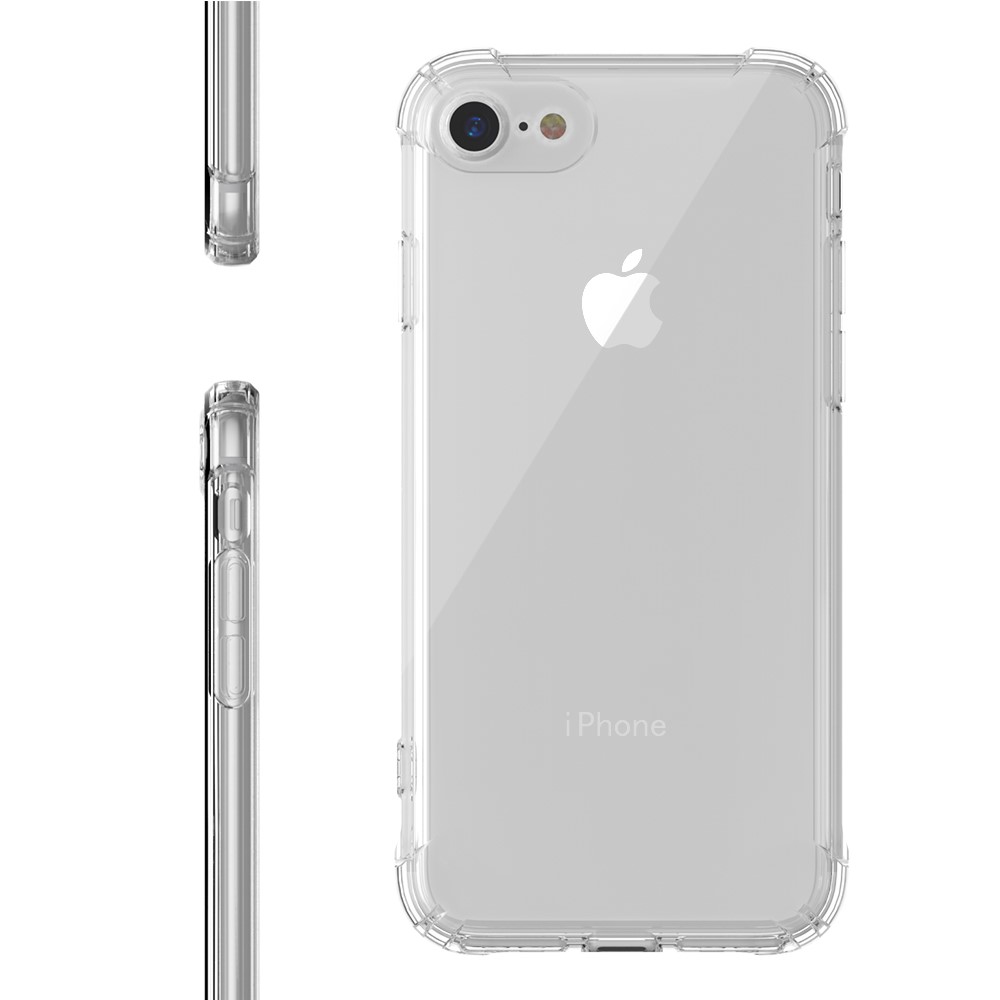  iPhone 7/8/SE (2020/2022) - Shockproof TPU Skal - Transparent