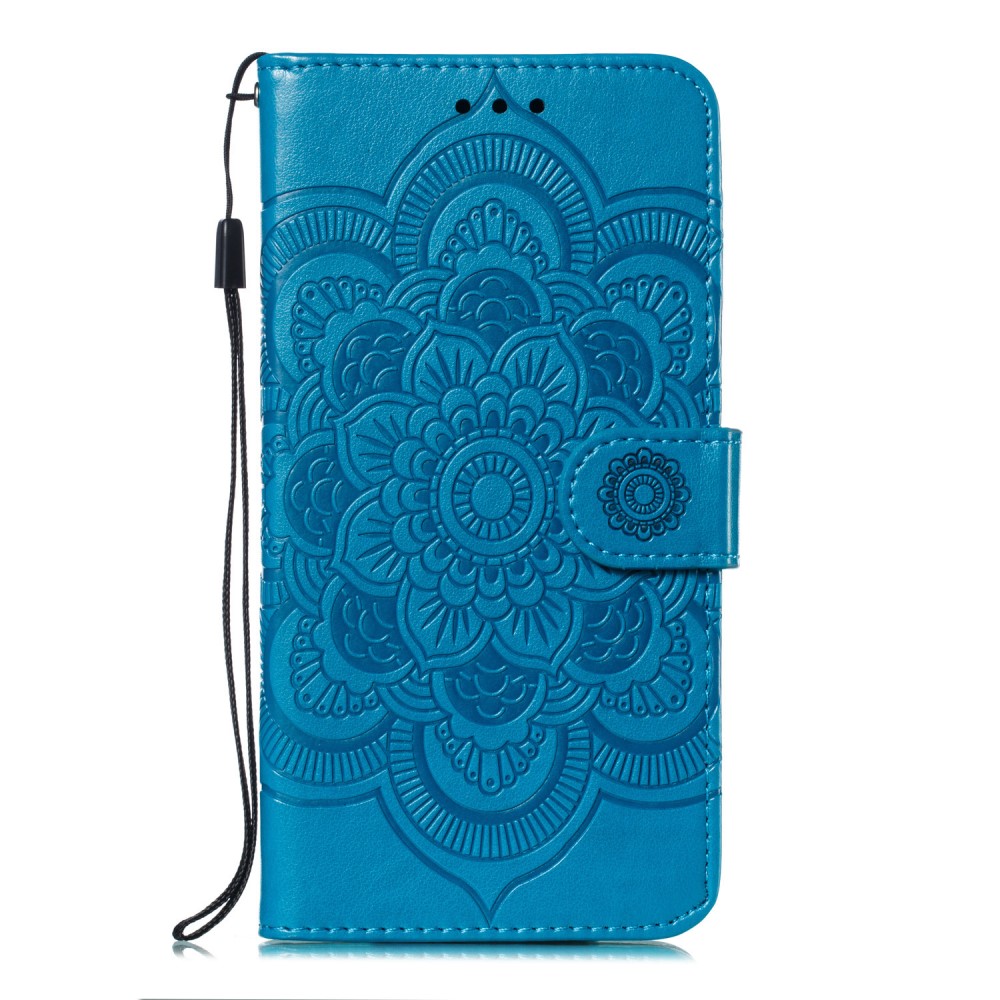  iPhone 7/8/SE (2020/2022) - Mandala Plånboksfodral - Blå