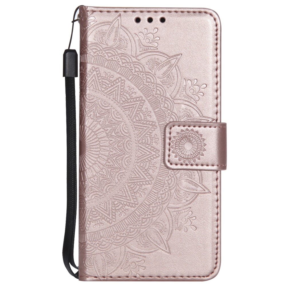  iPhone 7/8/SE (2020/2022) - Mandala Plånboksfodral - Roséguld