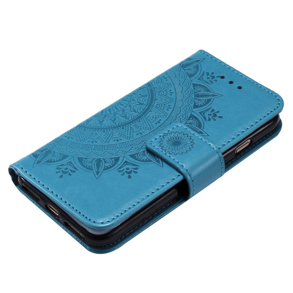  iPhone 7/8/SE (2020/2022) - Mandala Plånboksfodral - Blå