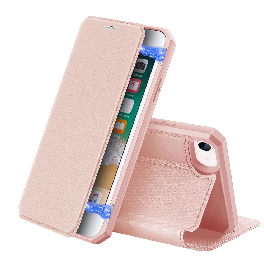 DUX DUCIS iPhone 7/8/SE (2020/2022) - DUX DUCIS Shockproof Plånboksfodral - Roséguld
