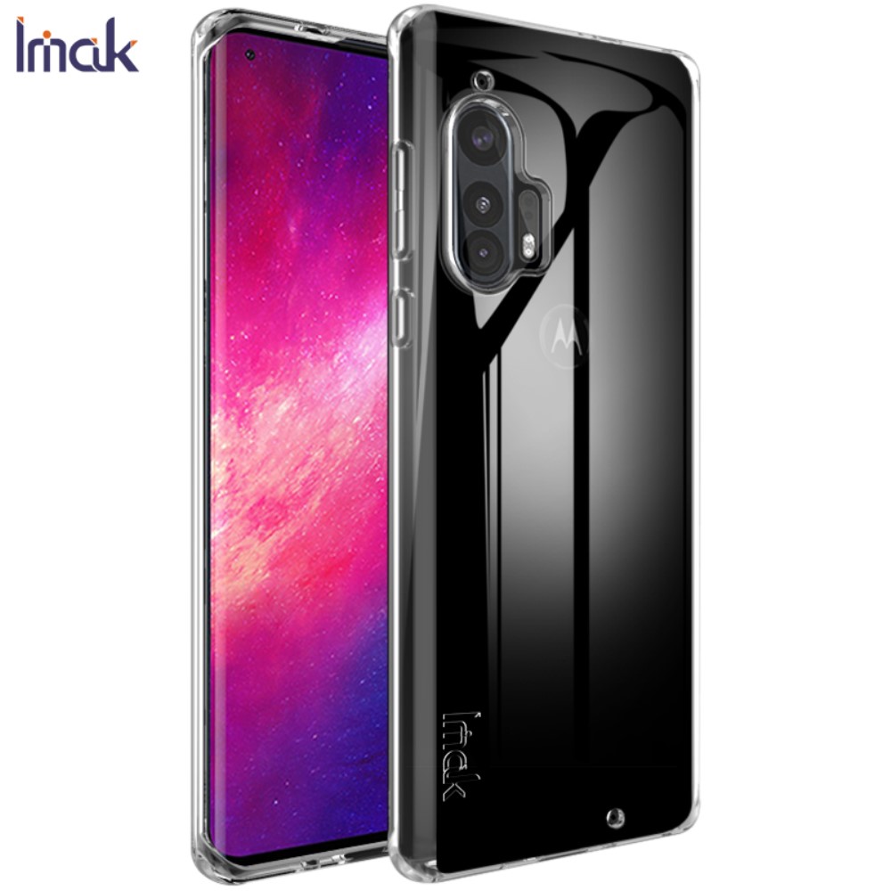 IMAK Motorola Edge Plus - IMAK Transparent TPU Skal