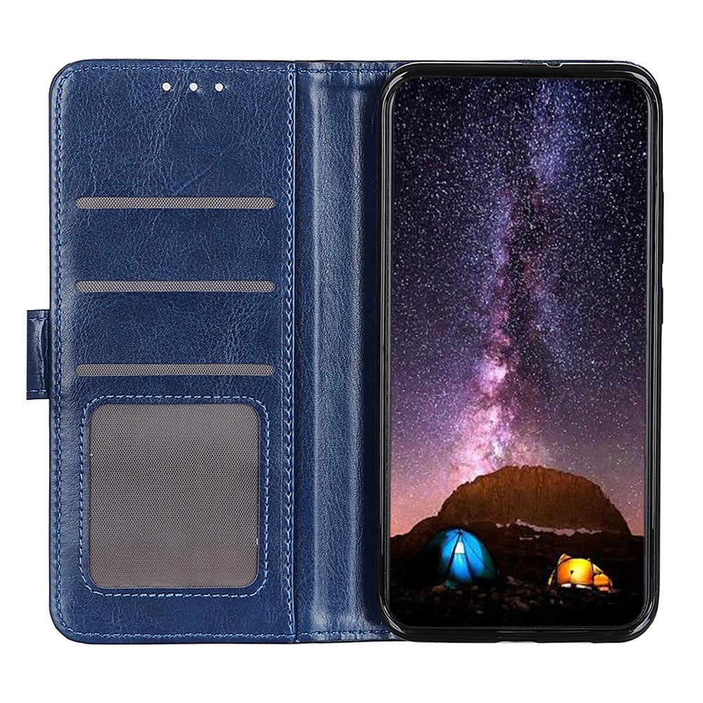  Xiaomi Redmi 8A - Retro Plånboksfodral - Blå