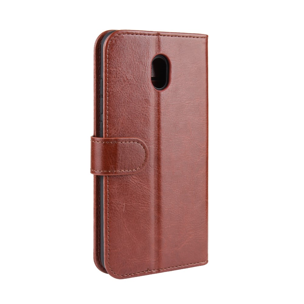  Xiaomi Redmi 8A - Crazy Horse Plånboksfodral - Brun