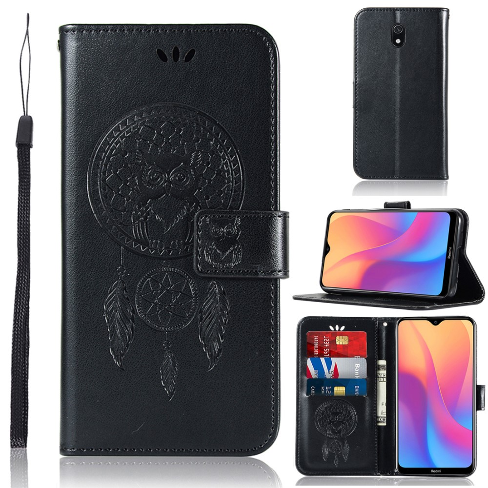 Xiaomi Redmi 8A - Owl Dream Catcher - Svart