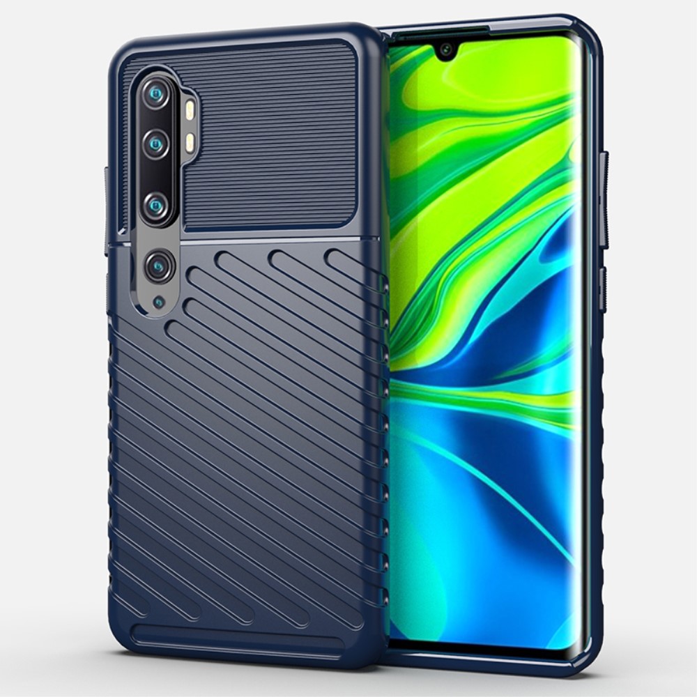  Xiaomi Mi Note 10 / Note 10 Pro - Twill Skal - Mörk Blå