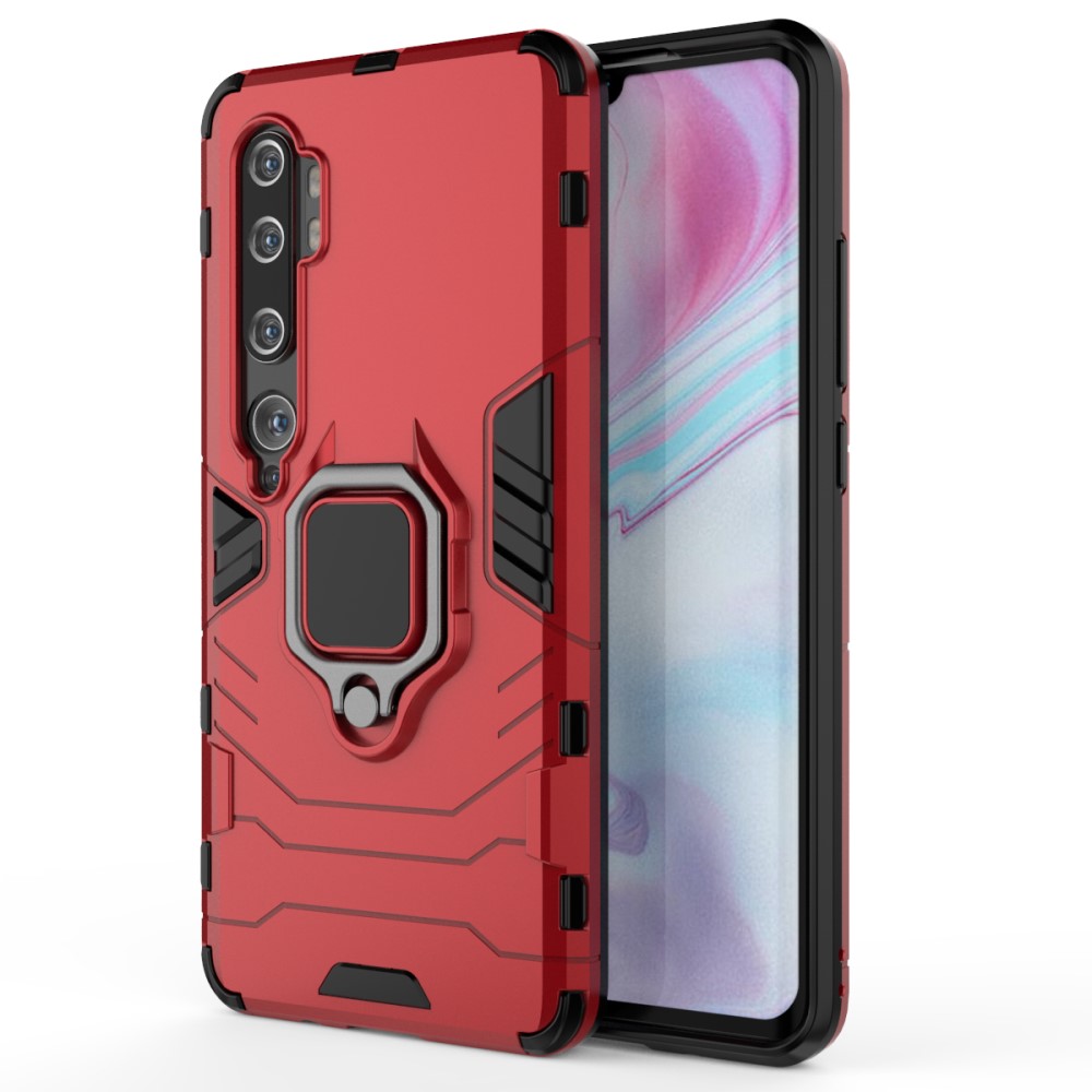  Xiaomi Mi Note 10 / Note 10 Pro - Ring Skal - Röd