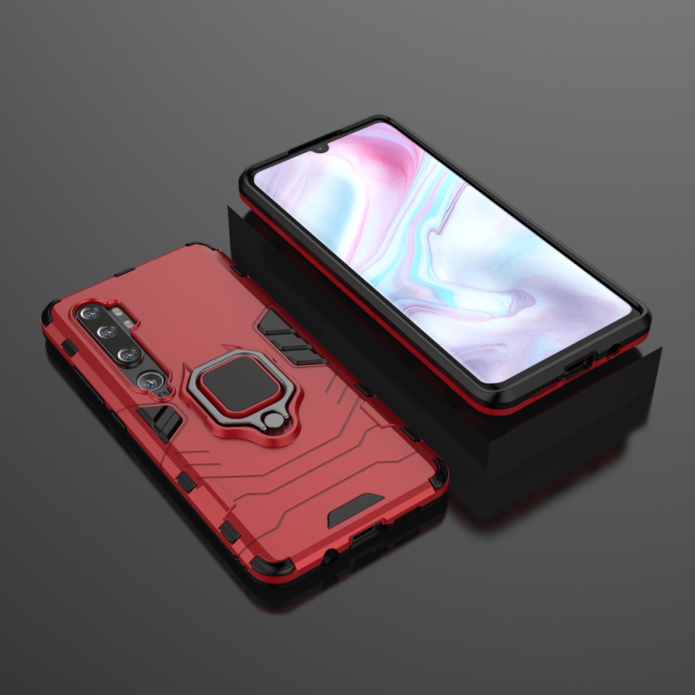  Xiaomi Mi Note 10 / Note 10 Pro - Ring Skal - Röd