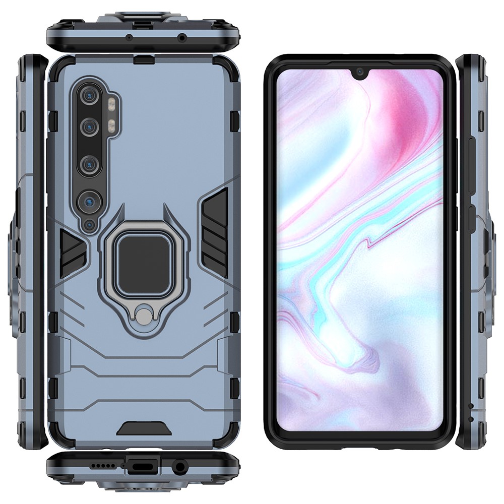 Xiaomi Mi Note 10 / Note 10 Pro - Ring Skal - Blå
