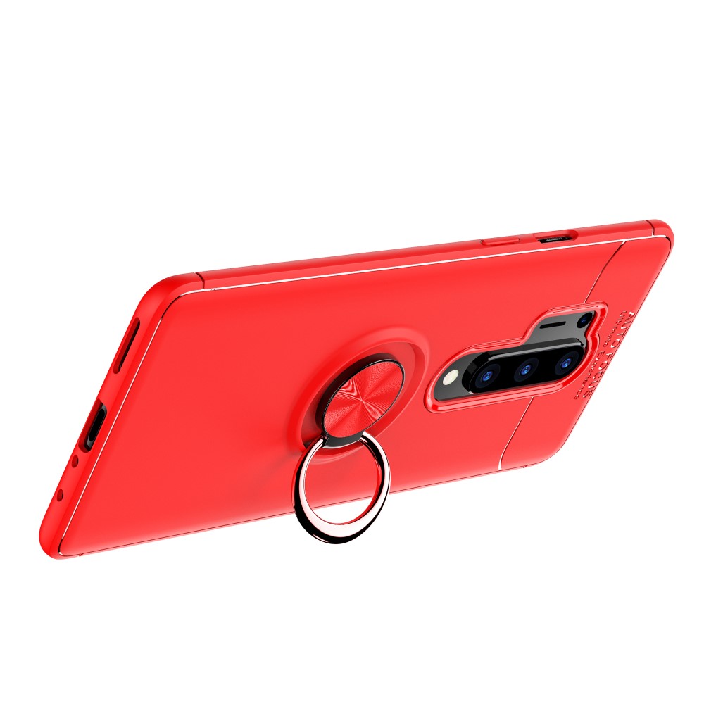  OnePlus 8 Pro - Ring Skal - Röd