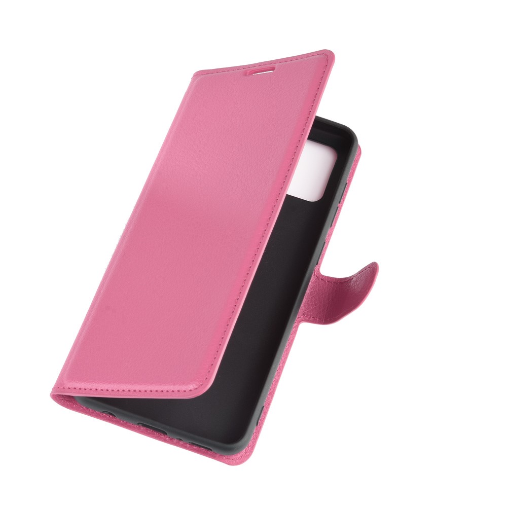  Samsung Galaxy A21s - Litchi Plånboksfodral - Rosa