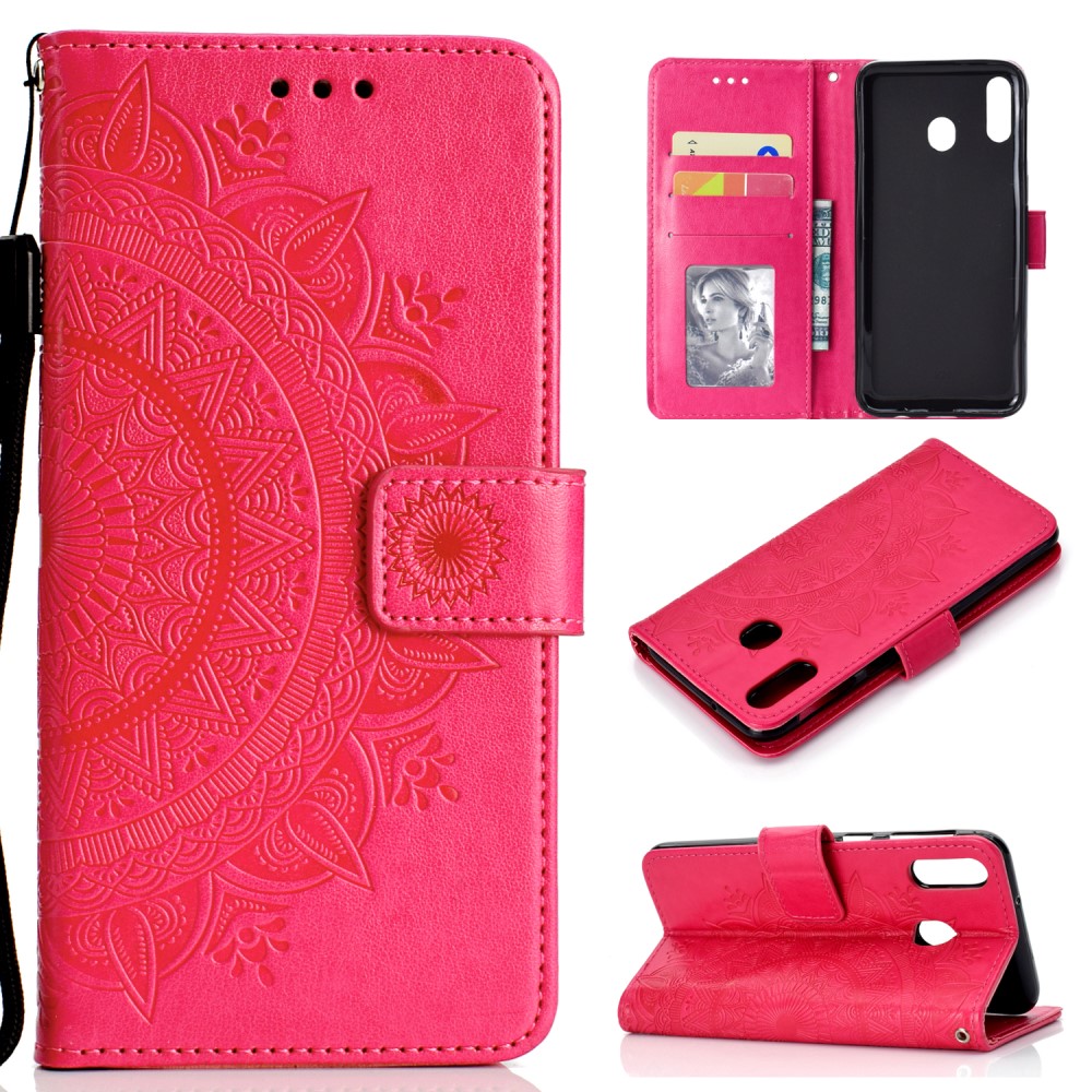  Huawei P40 Lite E - Mandala Plånboksfodral - Rosa