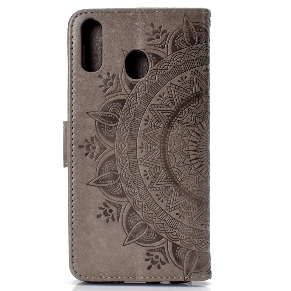  Huawei P40 Lite E - Mandala Plånboksfodral - Grå