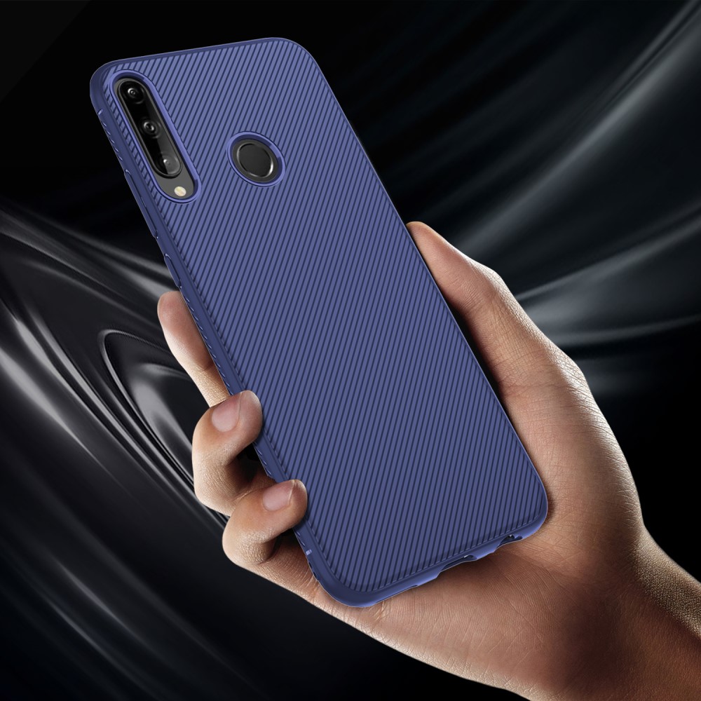  Huawei P40 Lite E - Jazz Twill Skal - Blå